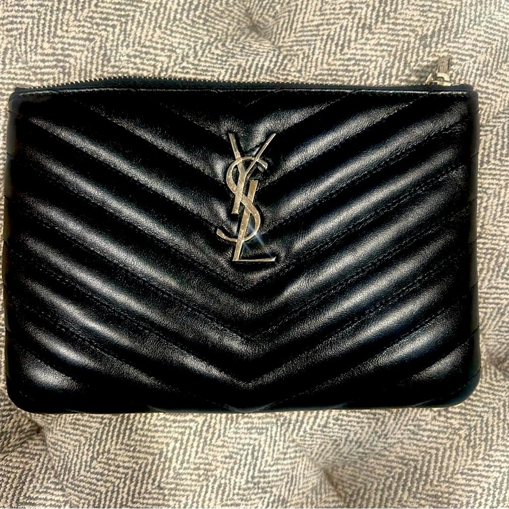 YSL small pouch clutch